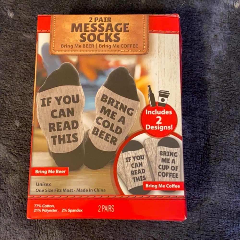 New in box message Sox